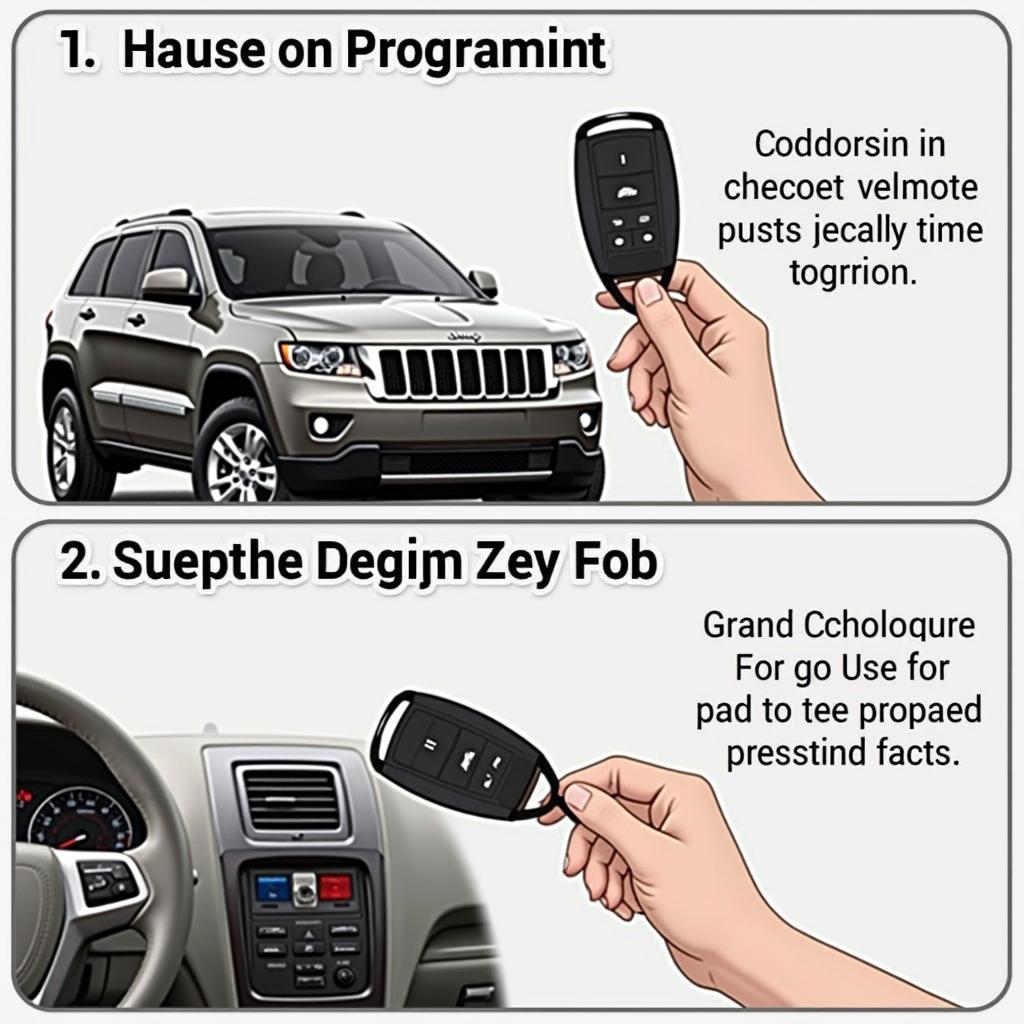 Programming a Jeep Grand Cherokee key fob