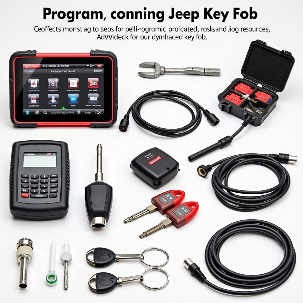 Jeep Grand Cherokee Key Fob Programming Tools