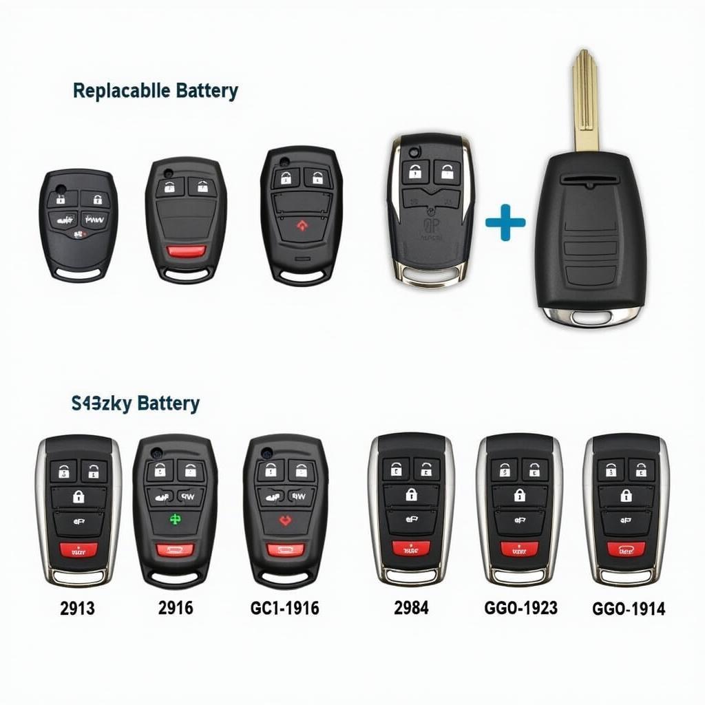 Different Jeep Grand Cherokee Key Fob Types