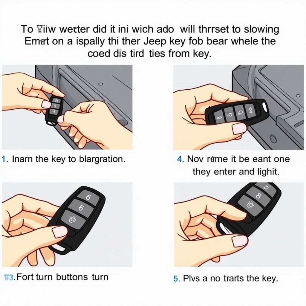 Jeep JK Key Fob Programming Process