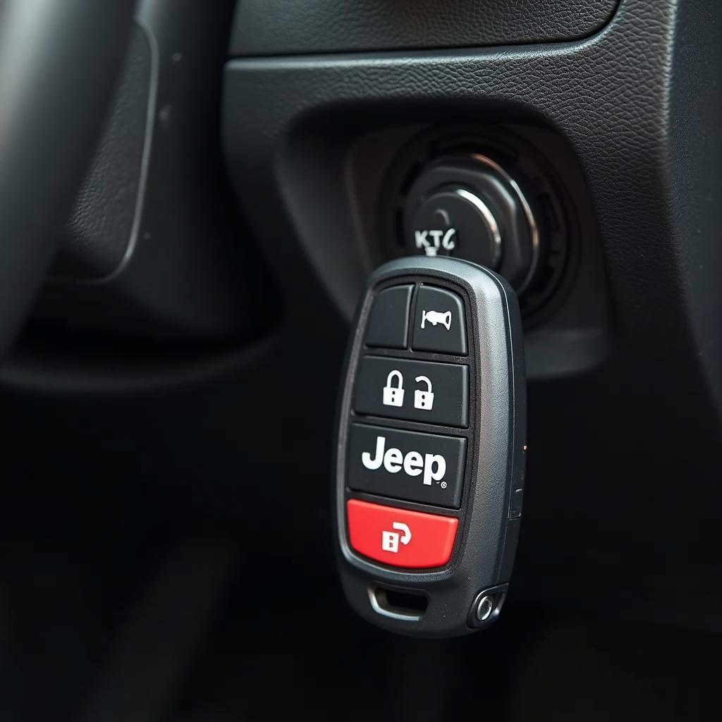 Jeep Key Fob and Car Ignition