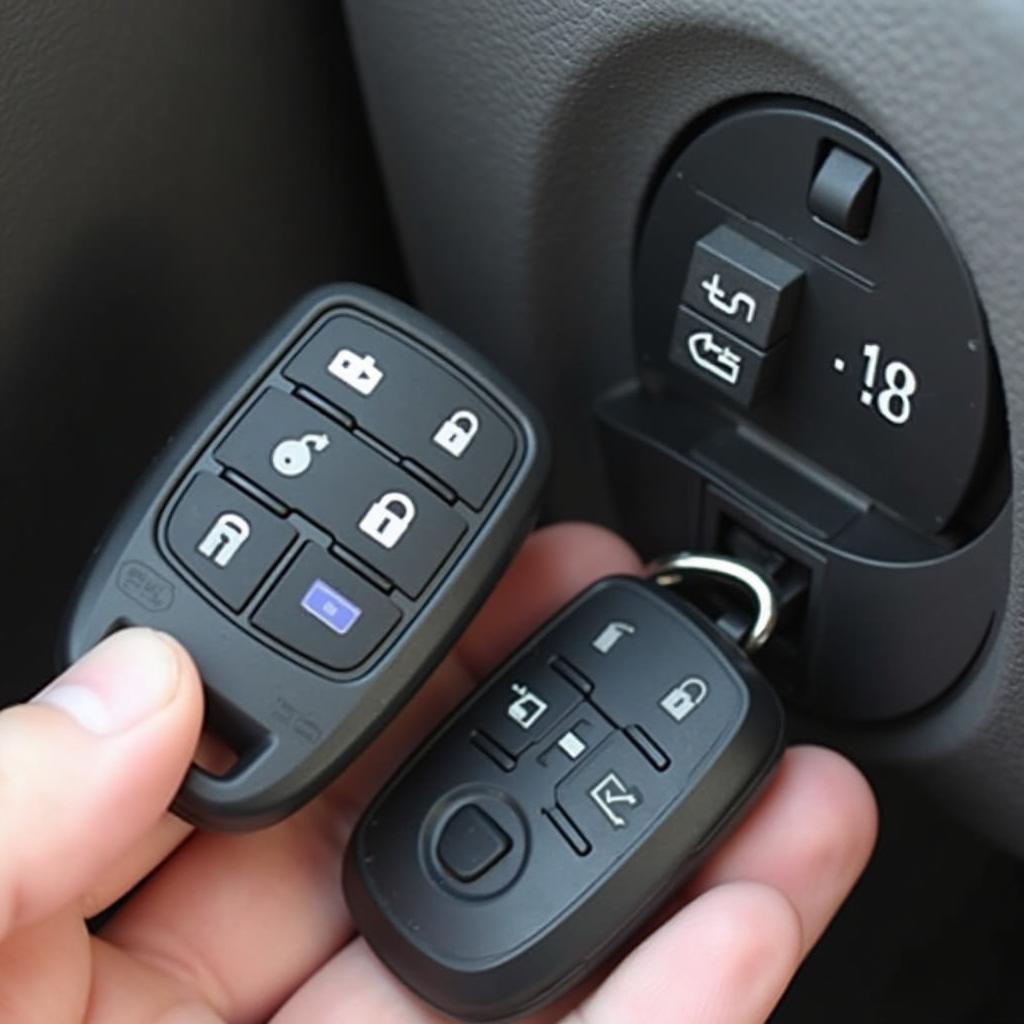 Jeep Key Fob and Ignition