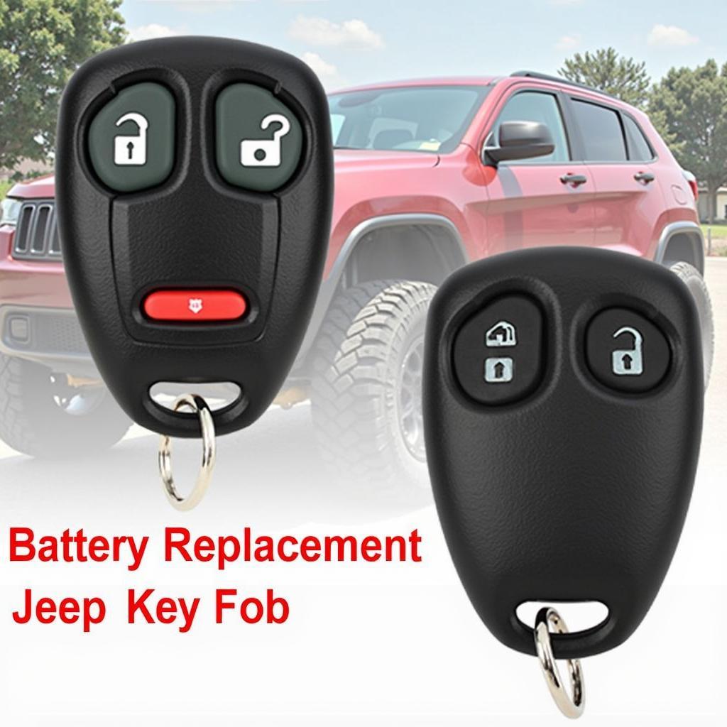 Jeep Key Fob Battery Changed Successfully