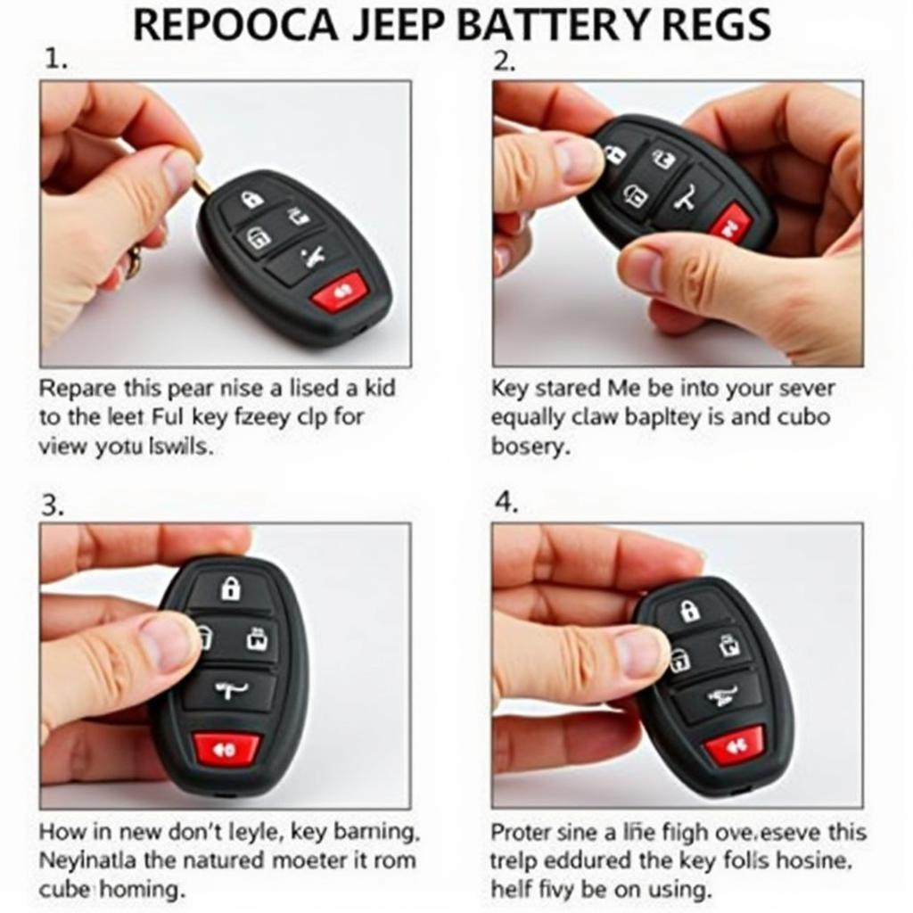 Replacing a Jeep Key Fob Battery Clip