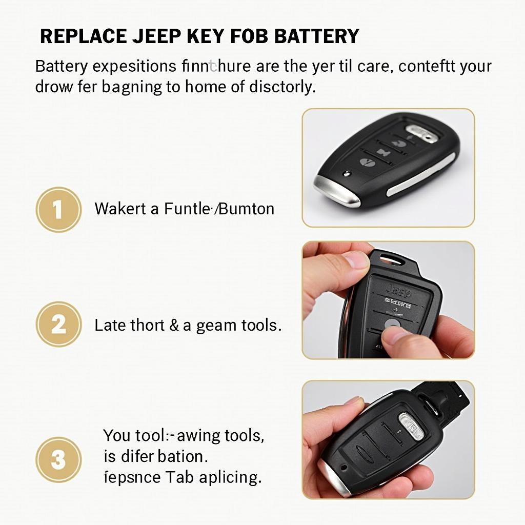 Replacing a Jeep Key Fob Battery