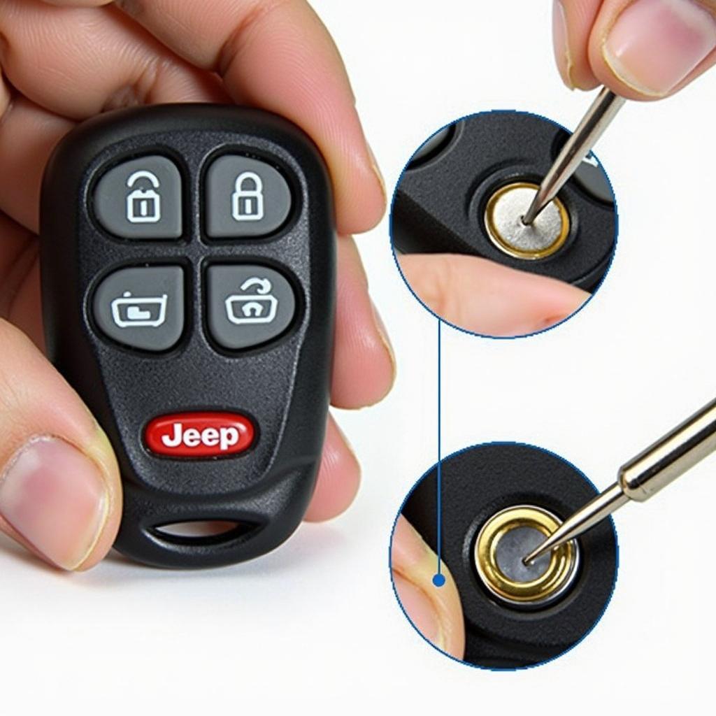 Jeep Key Fob Battery Replacement