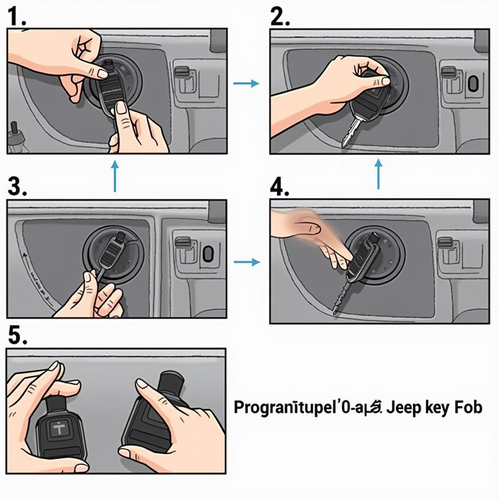 Jeep Key Fob Programming Process