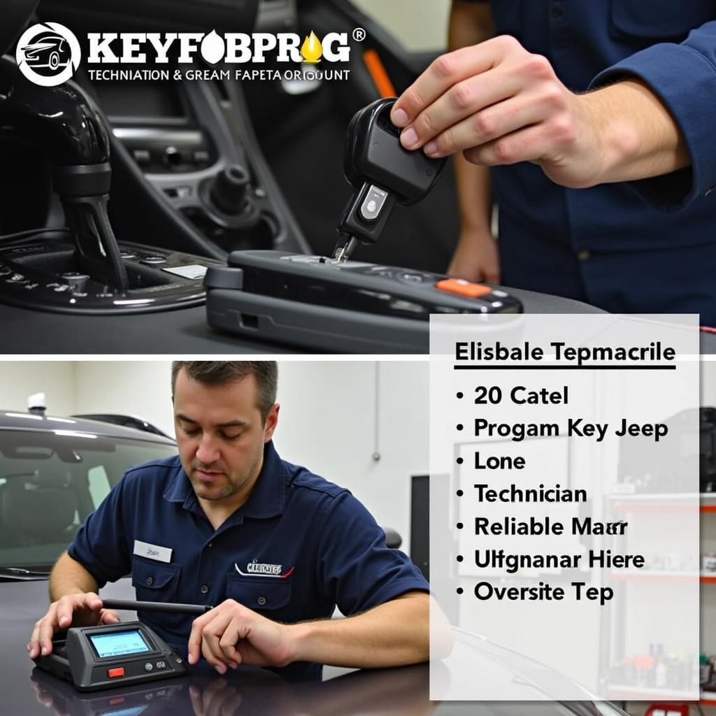 Professional Jeep Key Fob Programming Services.