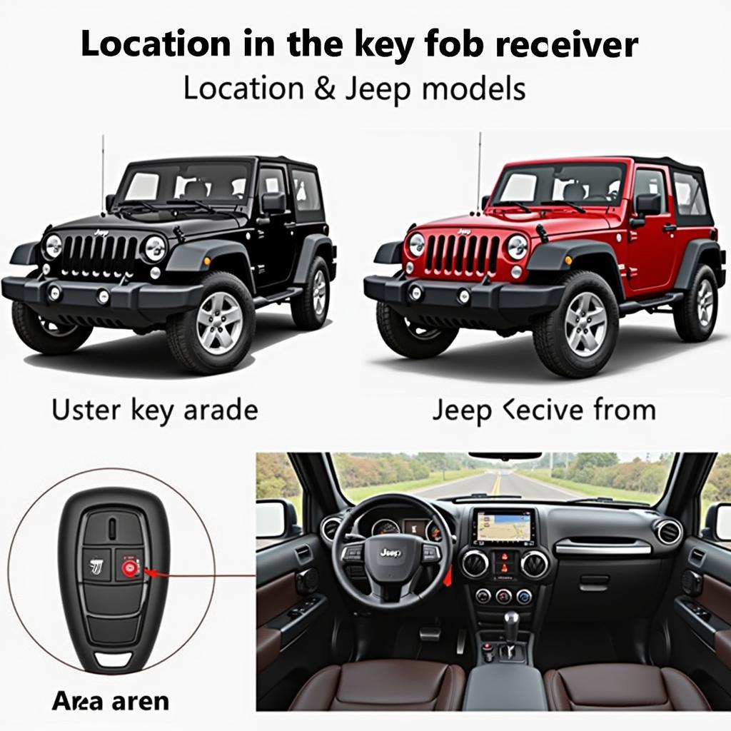 Locating the Key Fob Receiver in a Jeep