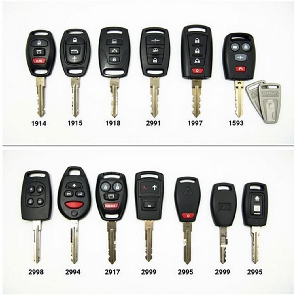 Jeep Key Fob Size Comparison Across Different Models