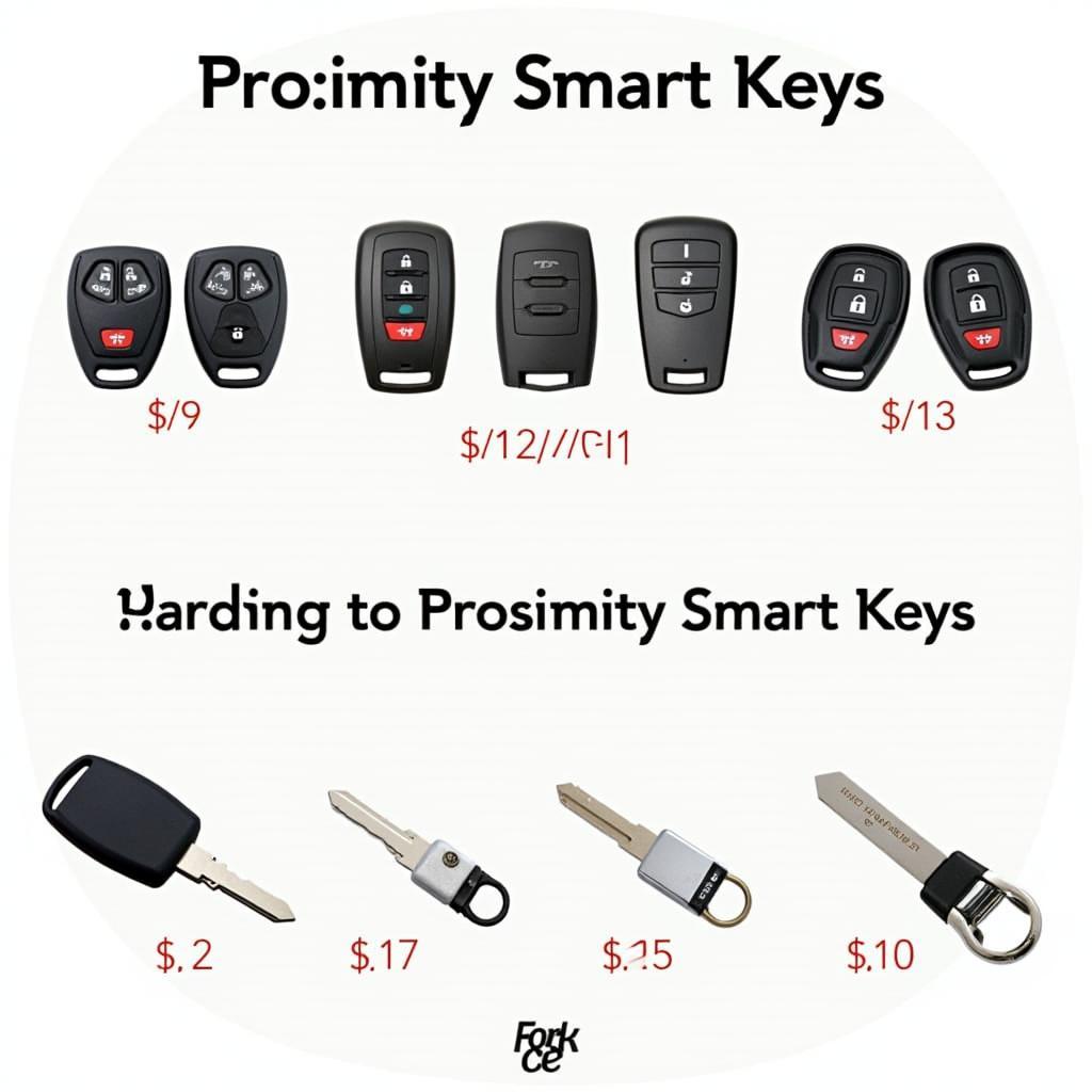 Different Jeep Key Fob Types