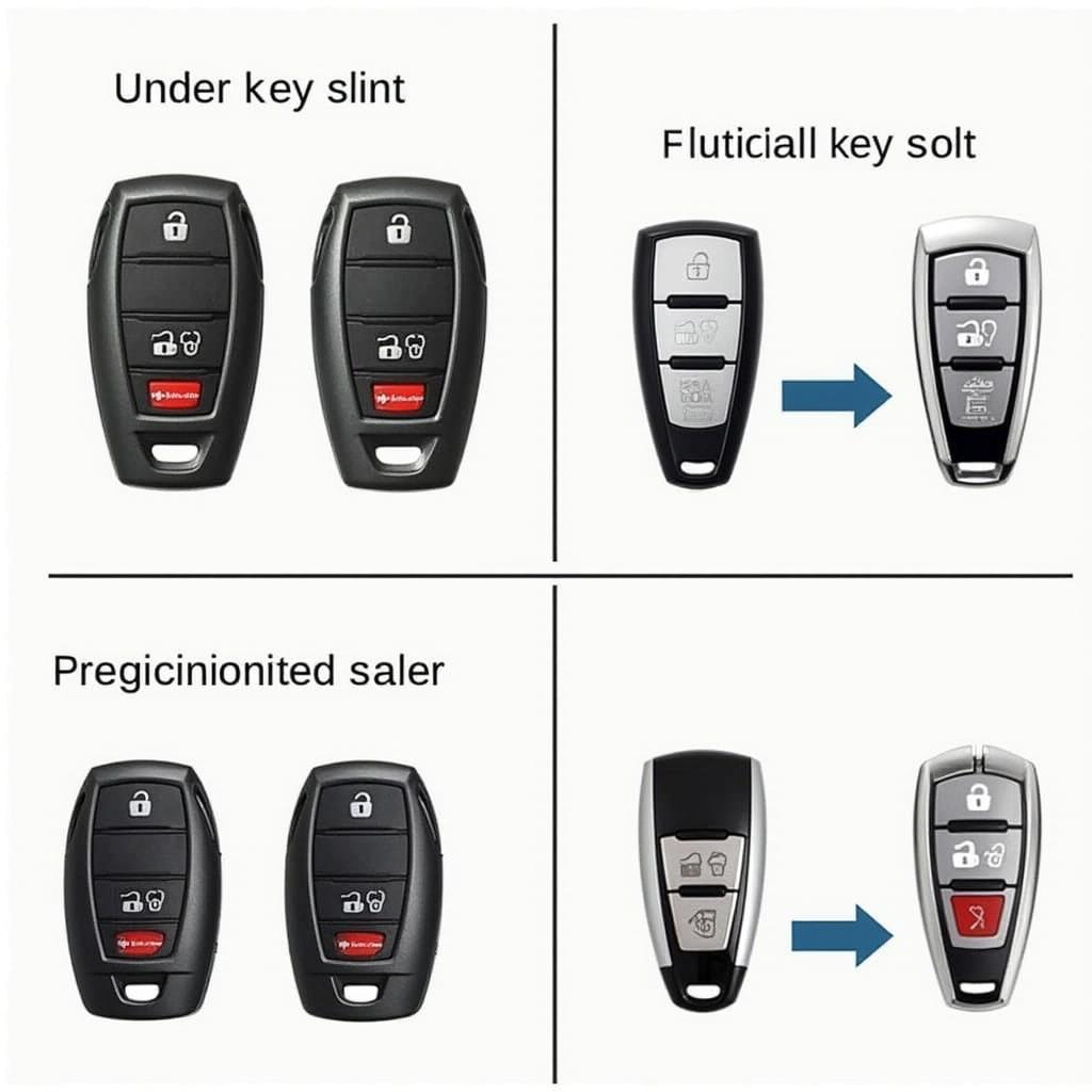 Different Types of Jeep Key Fobs