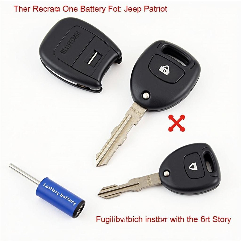 Jeep Patriot Key Fob Battery Replacement Guide