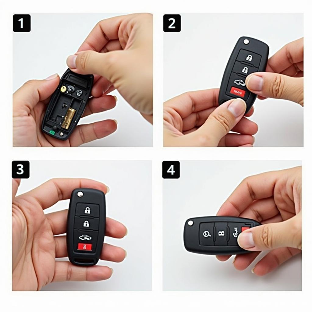 Jeep Renegade Key Fob Battery Replacement Steps