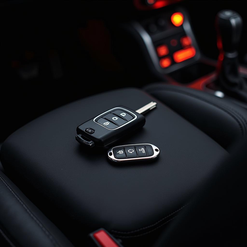 Jeep Renegade key fob locked inside car