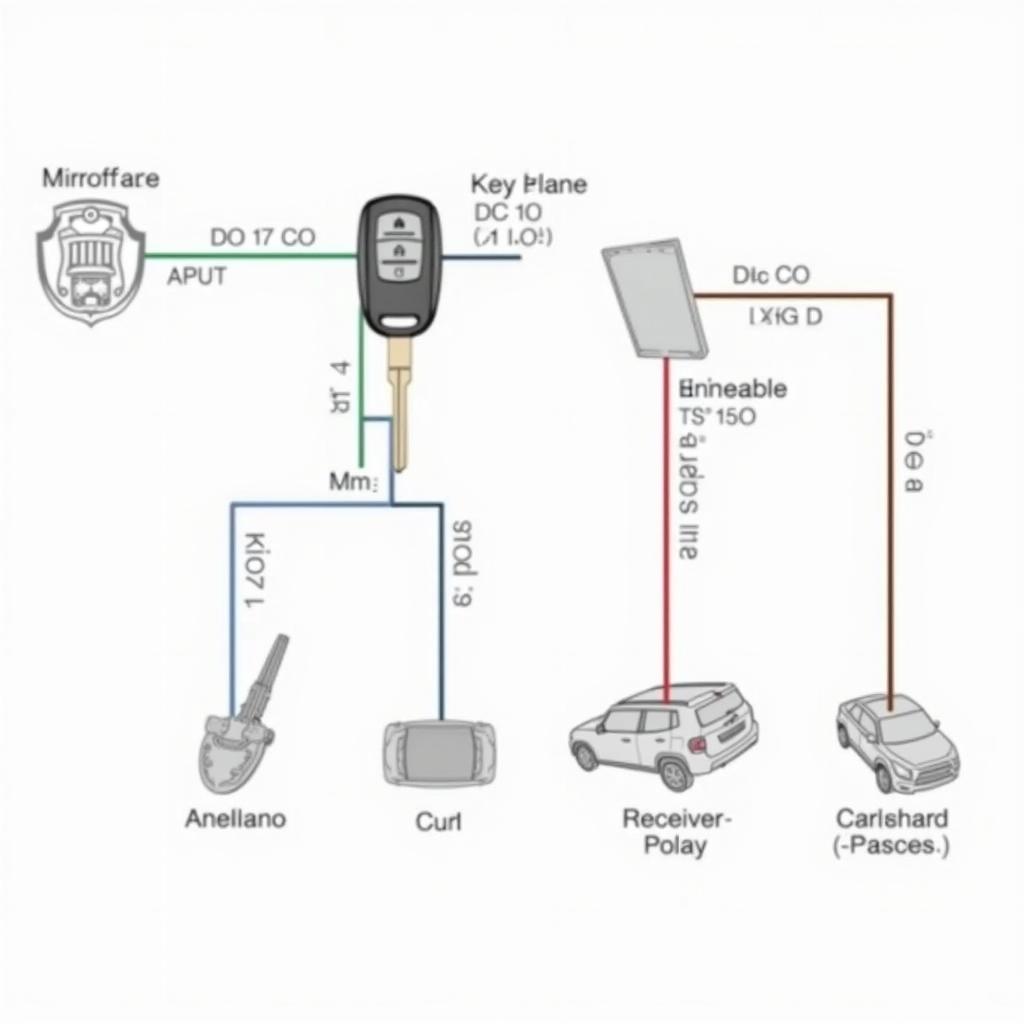 Jeep Renegade Keyless Entry System Components