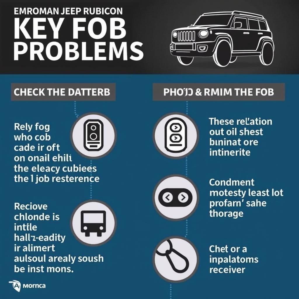 Troubleshooting Common Jeep Rubicon Key Fob Problems