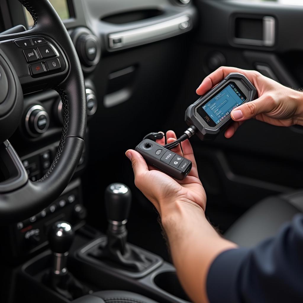 Programming a Jeep Wrangler Key Fob