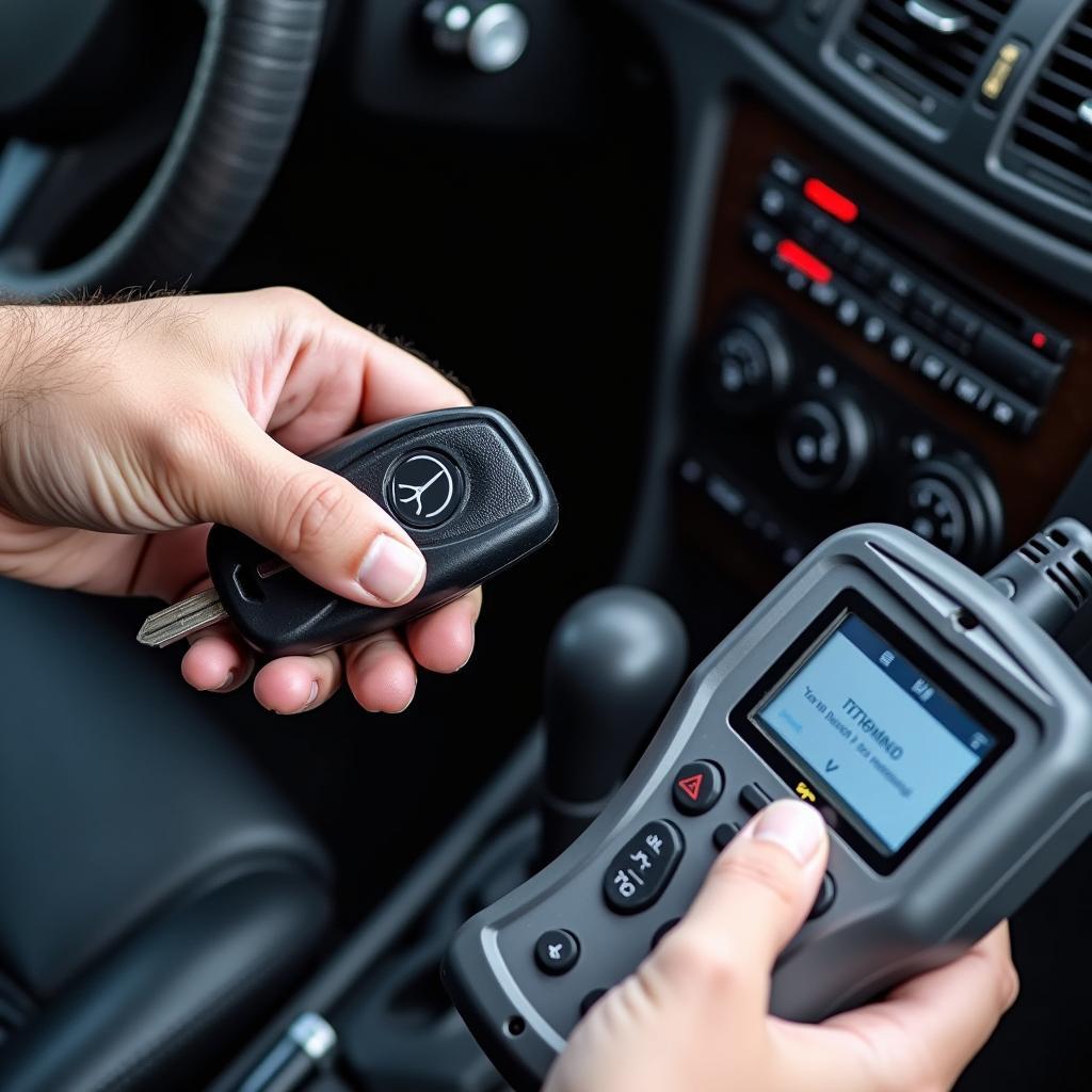 Programming a 1998 Mercedes Benz Key Fob