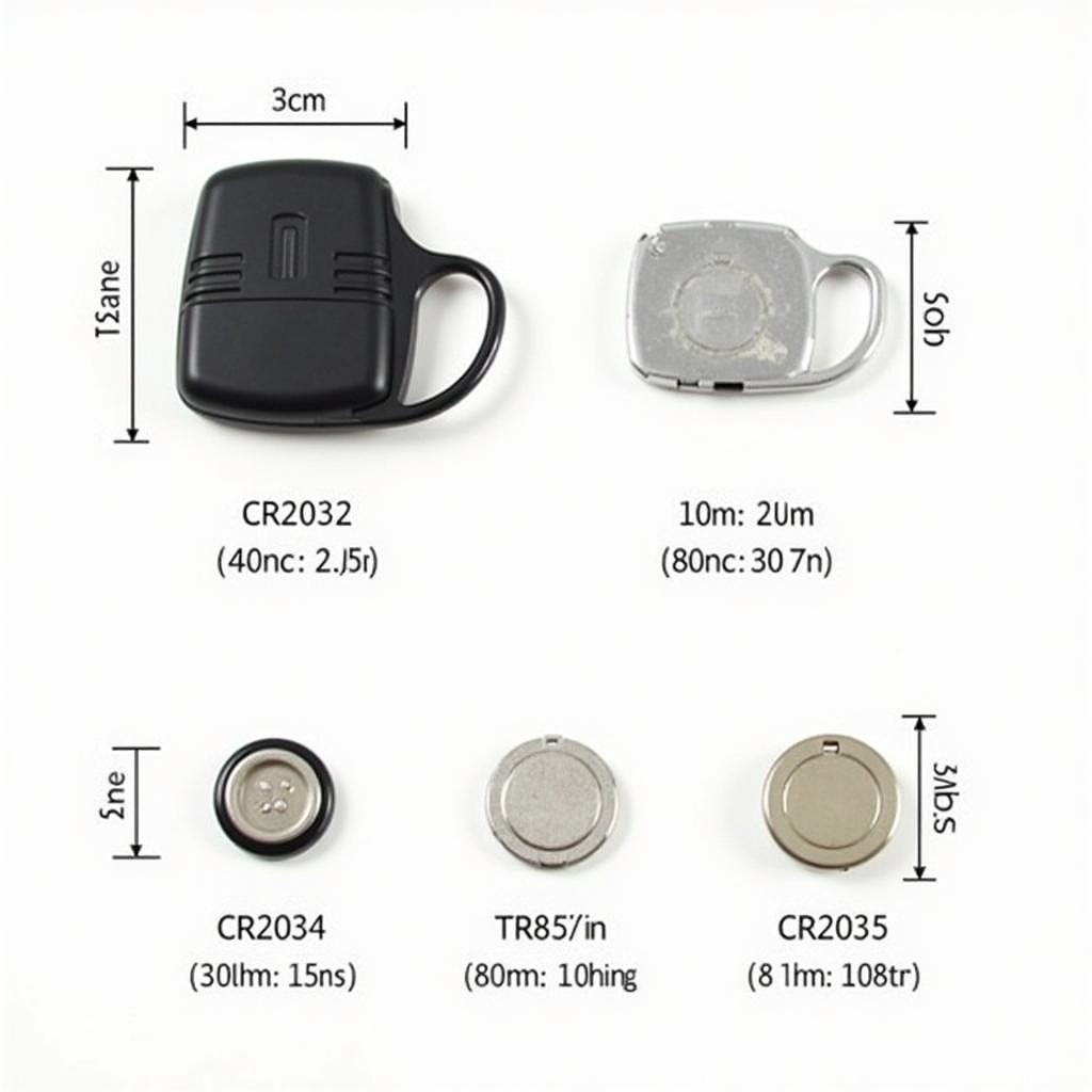 Common Key Fob Battery Types