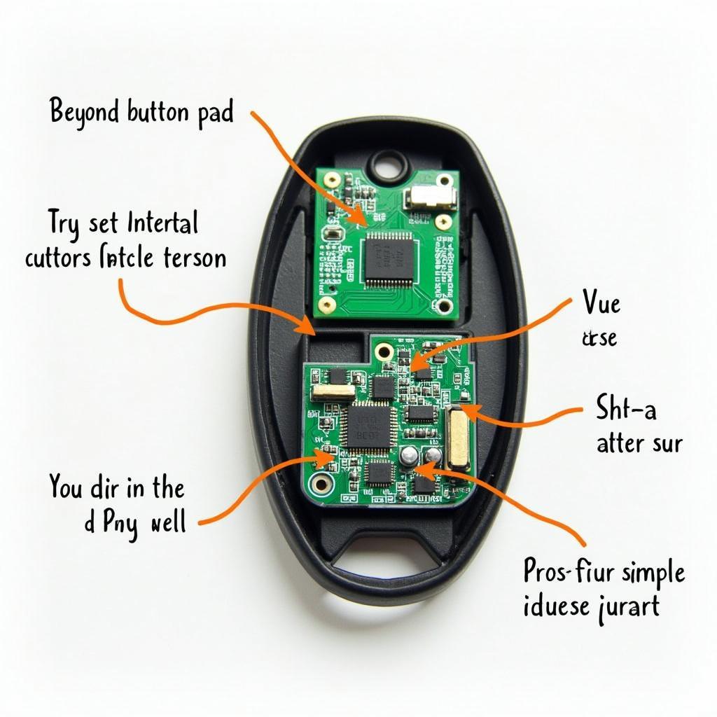 The Internal Circuitry of a Key Fob