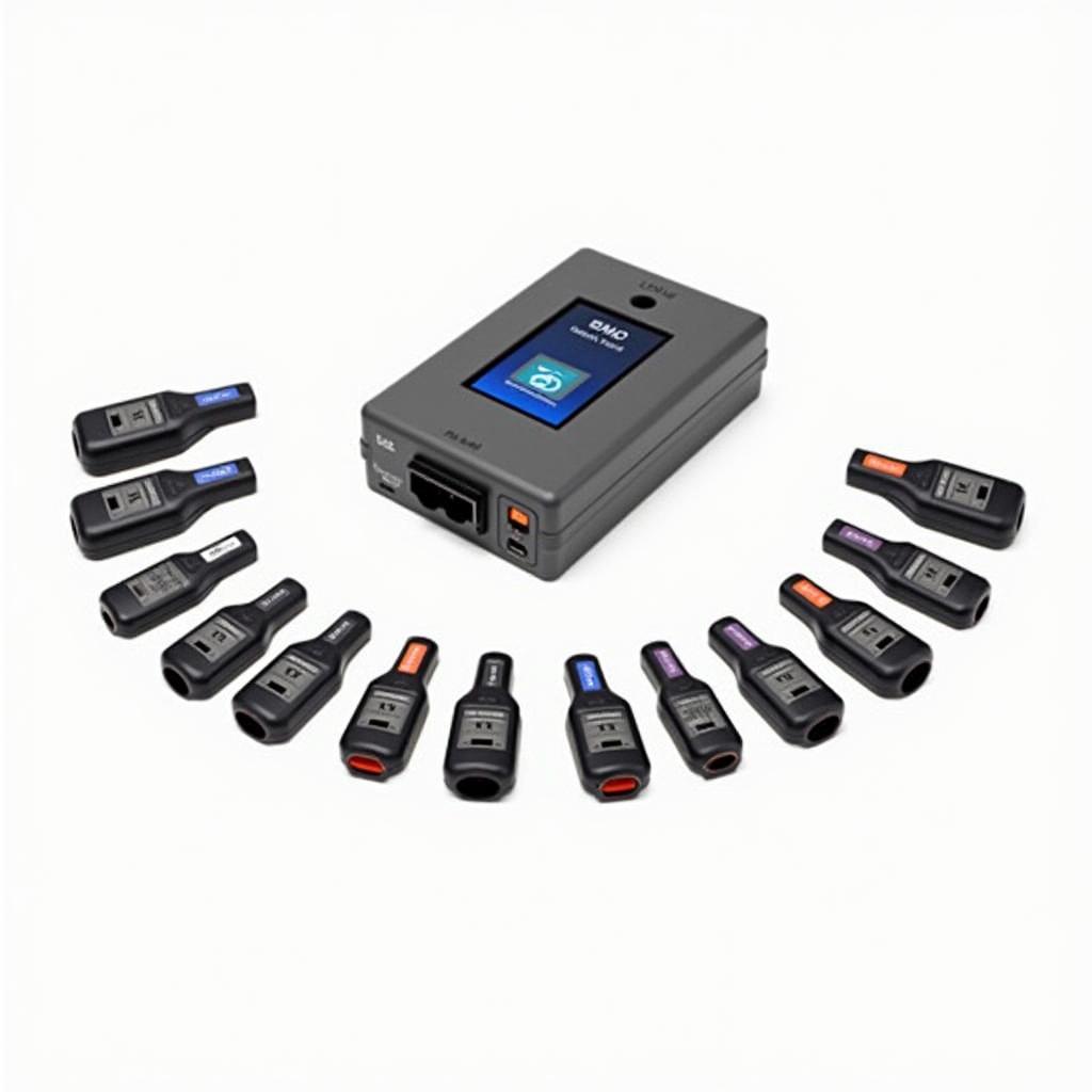 Key Fob Programmer with Various Adapters