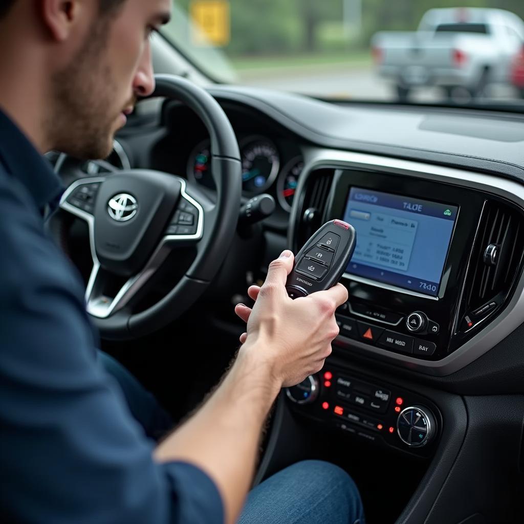 Programming a Car Key Fob