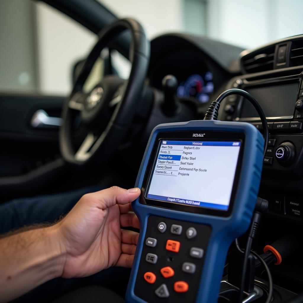 Key Fob Programming Process Using Diagnostic Equipment