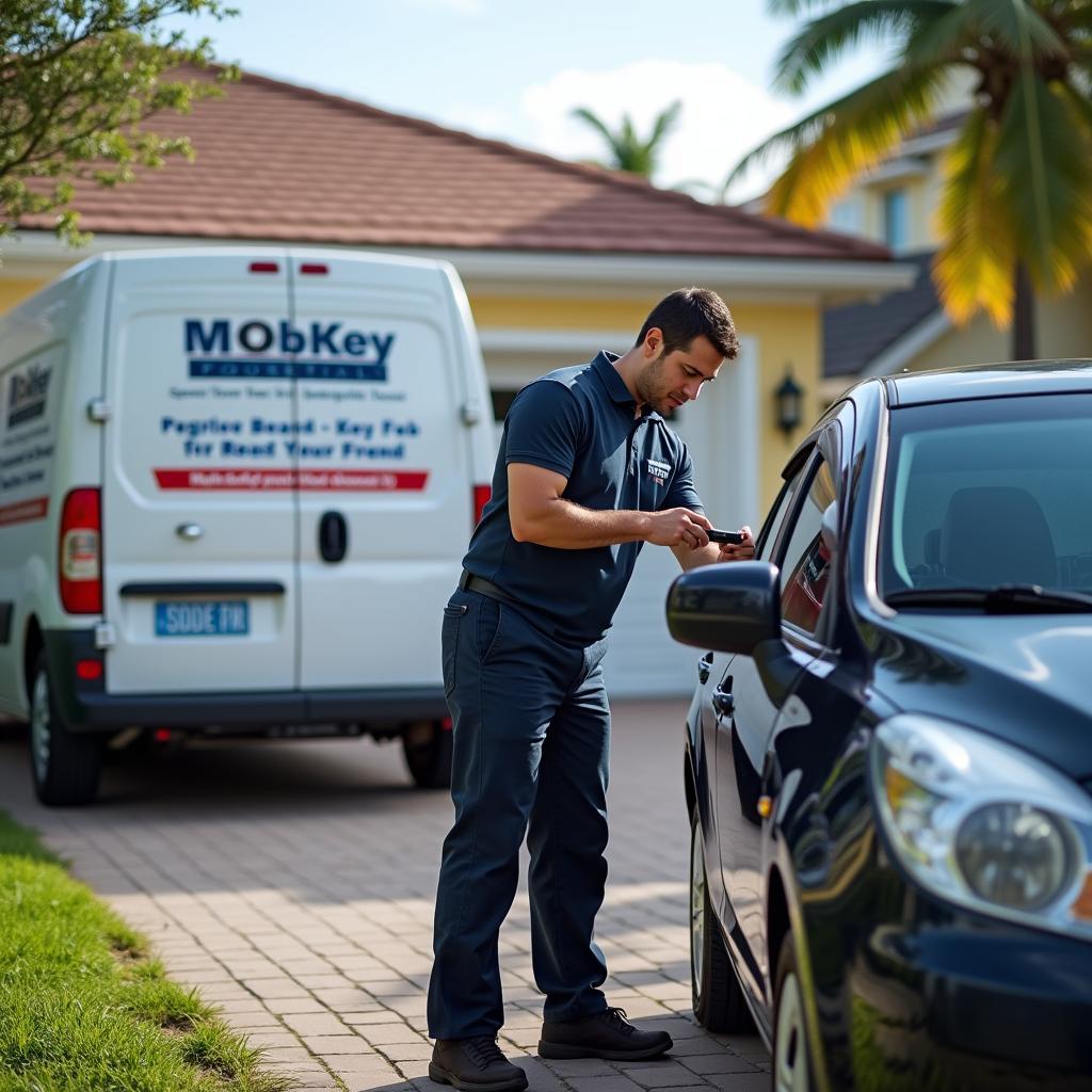 Mobile Key Fob Replacement Service in Pompano Beach