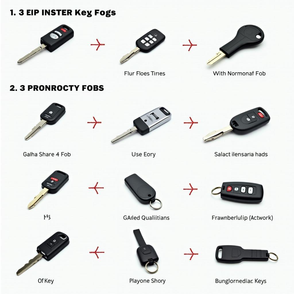 Comparison of Different Key Fob Types