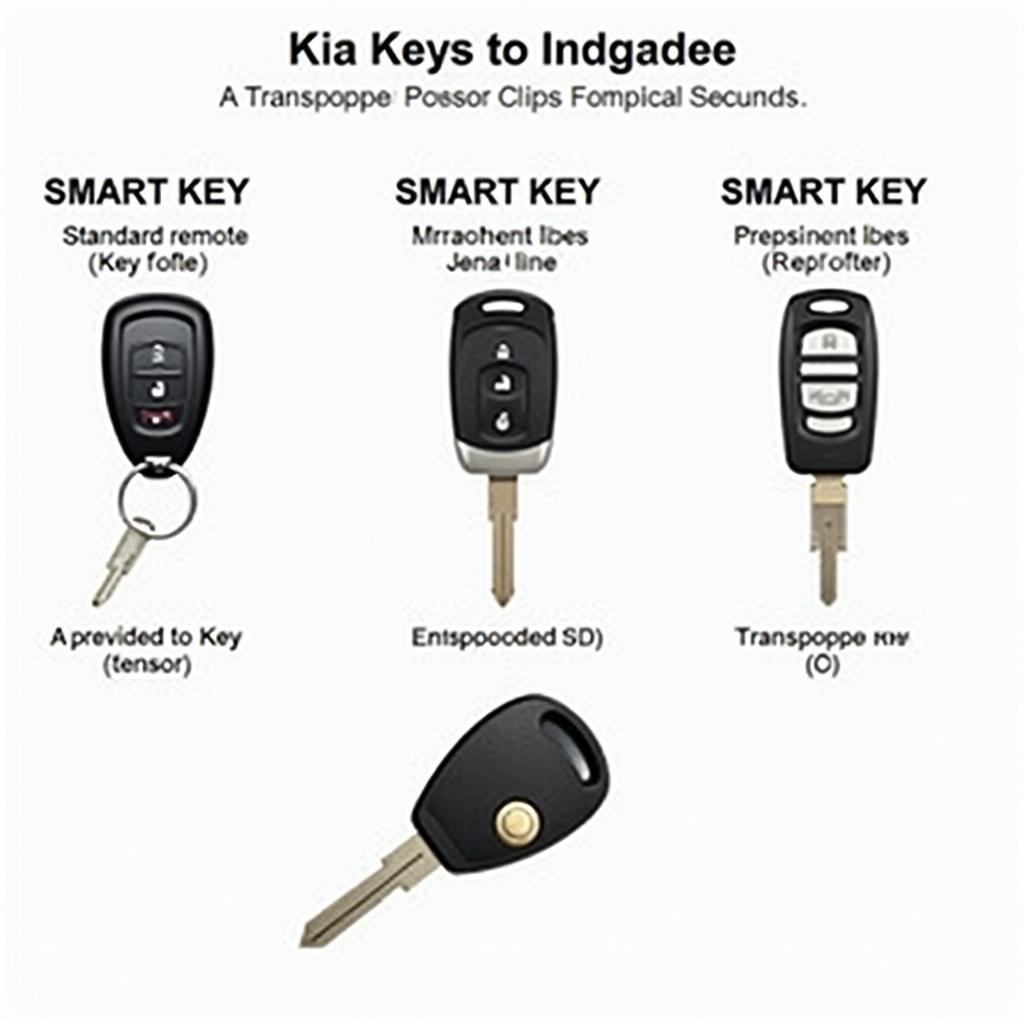 2010 Kia Forte Key Fob Types: Remote, Smart Key, and Transponder Chip