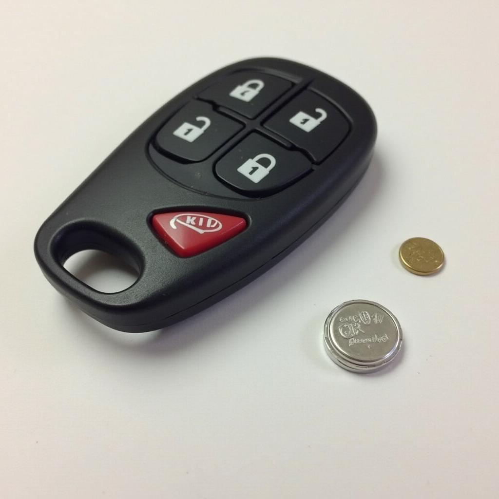 Kia Forte Key Fob and CR2032 Battery 