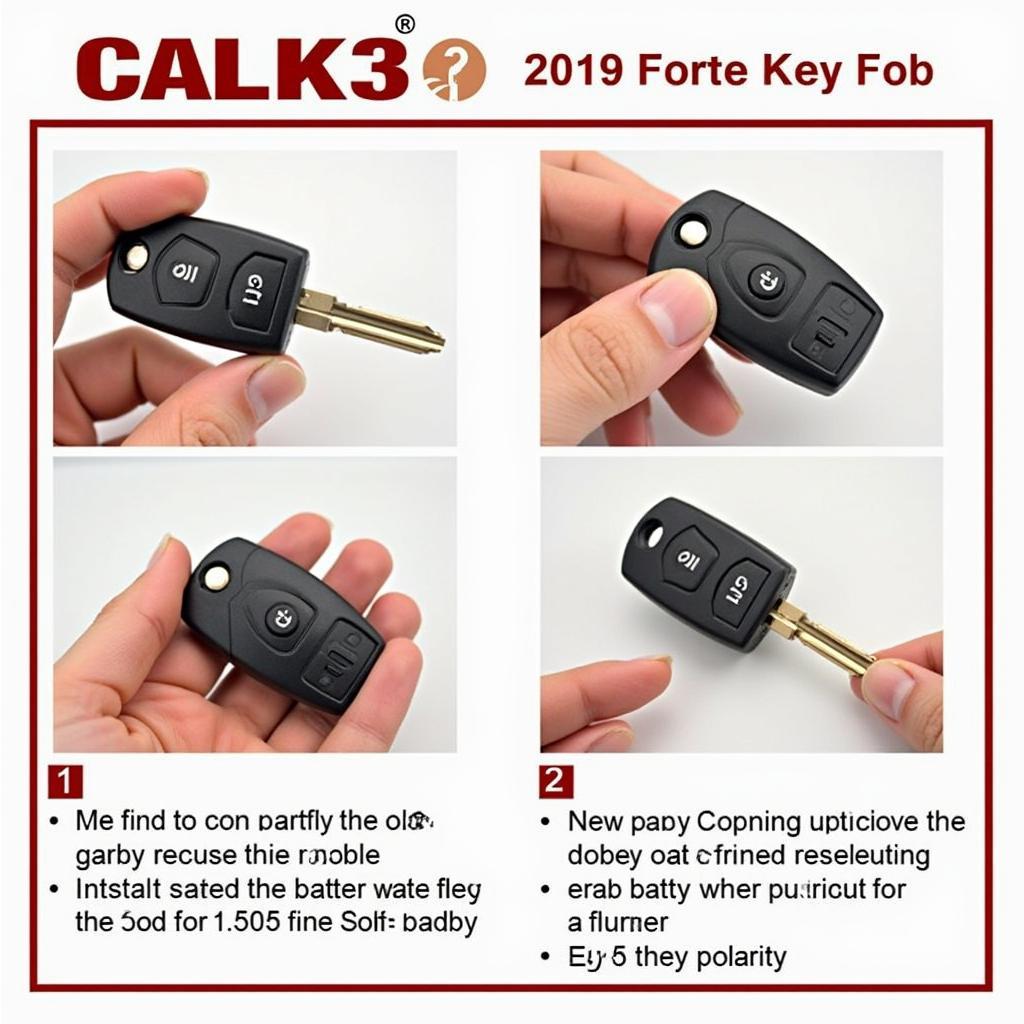 Replacing the Battery in a Kia Forte Key Fob