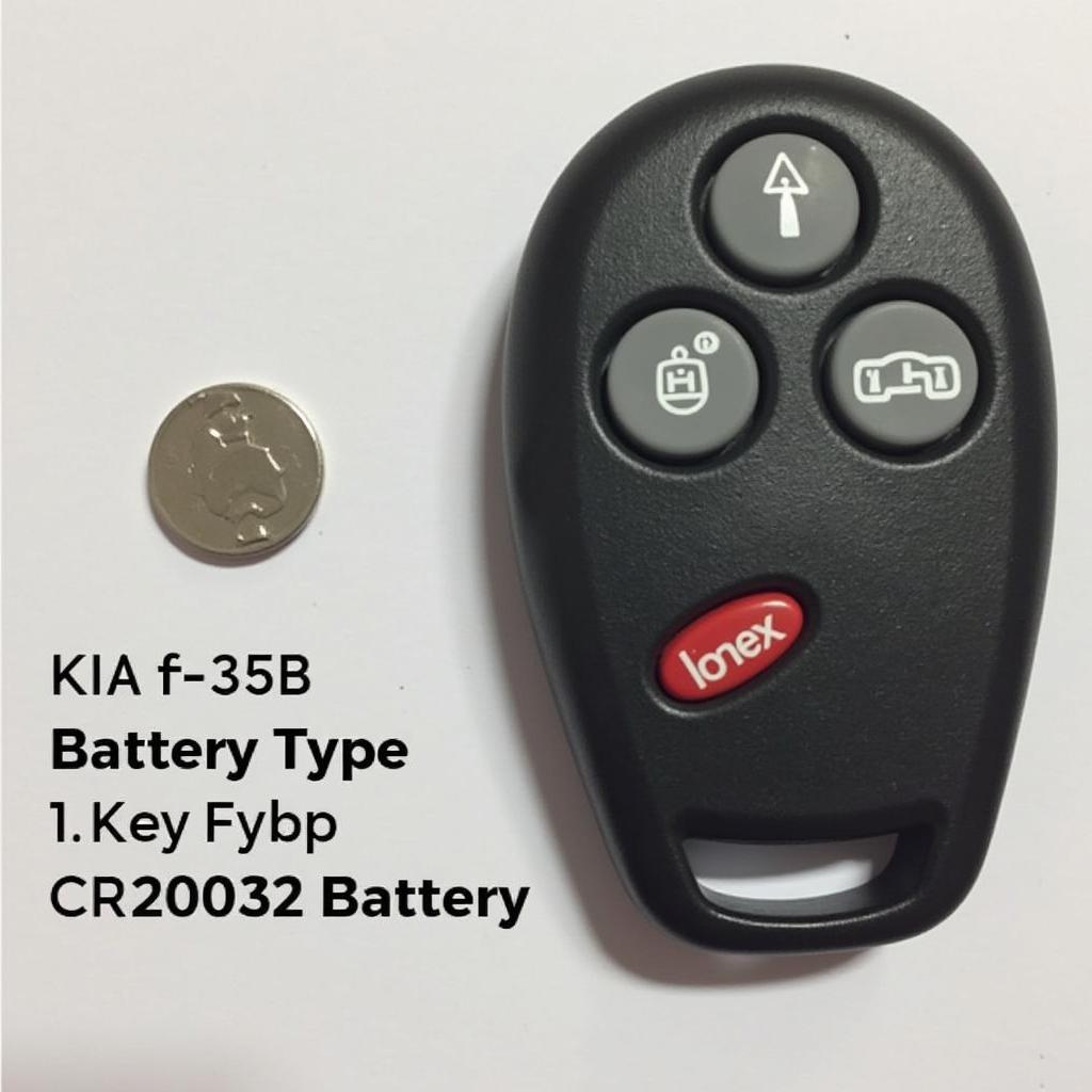 Kia K5 Key Fob Battery CR2032