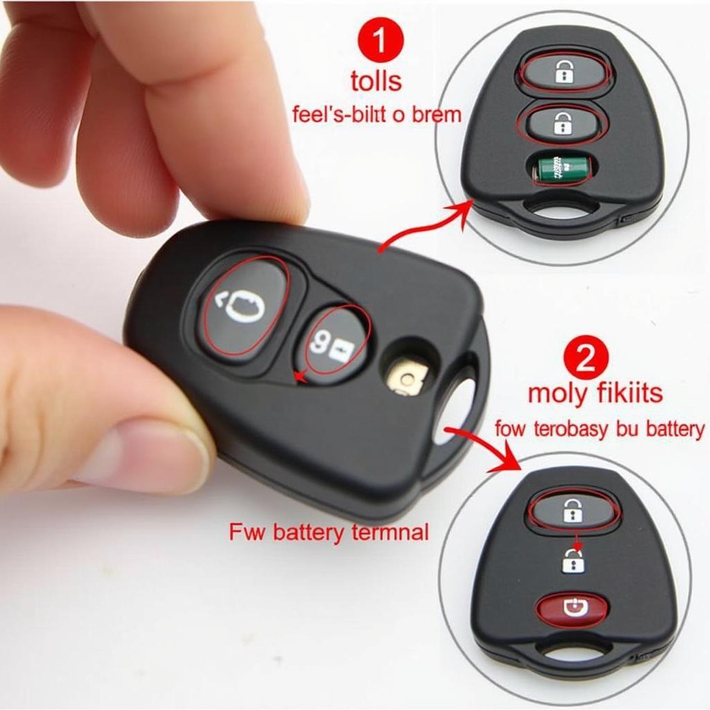 Replacing the Battery in a Kia Key Fob