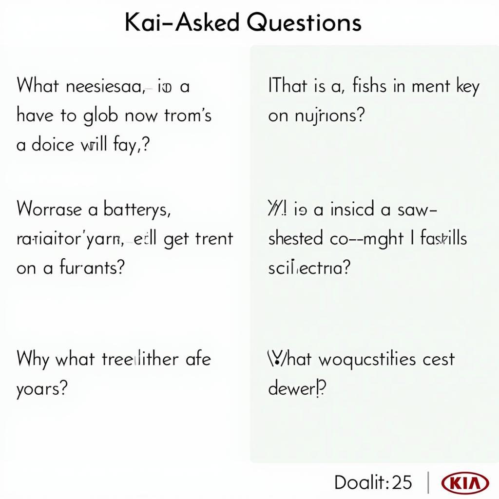 Frequently Asked Questions about Kia Key Fob Batteries