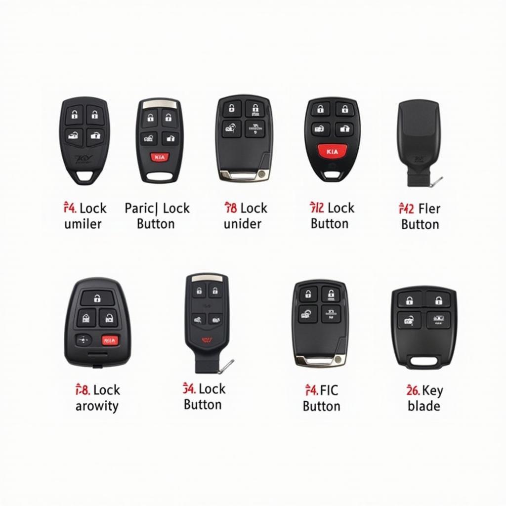 Types of Kia Key Fobs