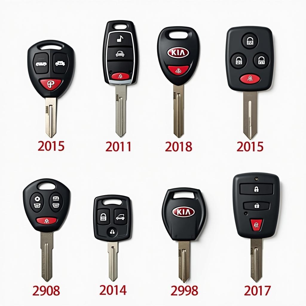 Kia Key Fob Types and Models