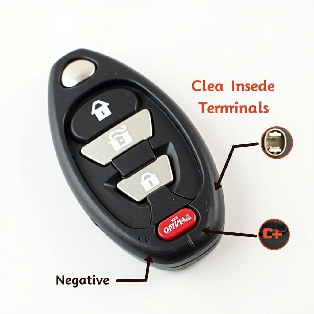 Kia Optima Key Fob Battery Location and Type