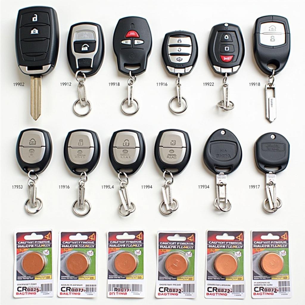 Different Kia Optima Key Fob Batteries