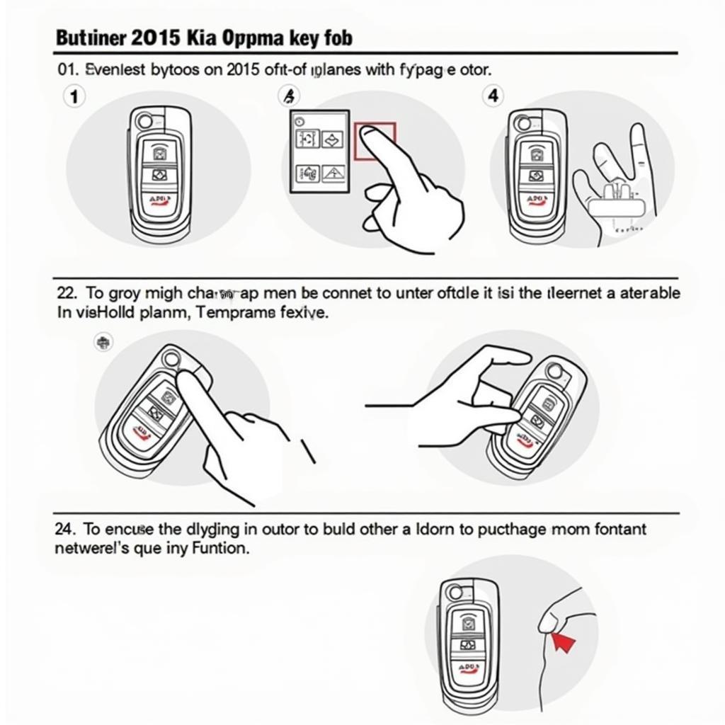 Kia Optima Key Fob Programming Steps