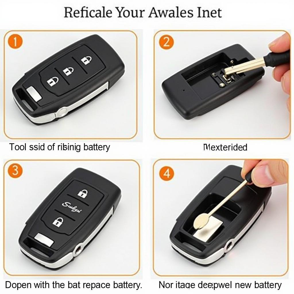 Replacing the Battery in a Kia Optima Key Fob