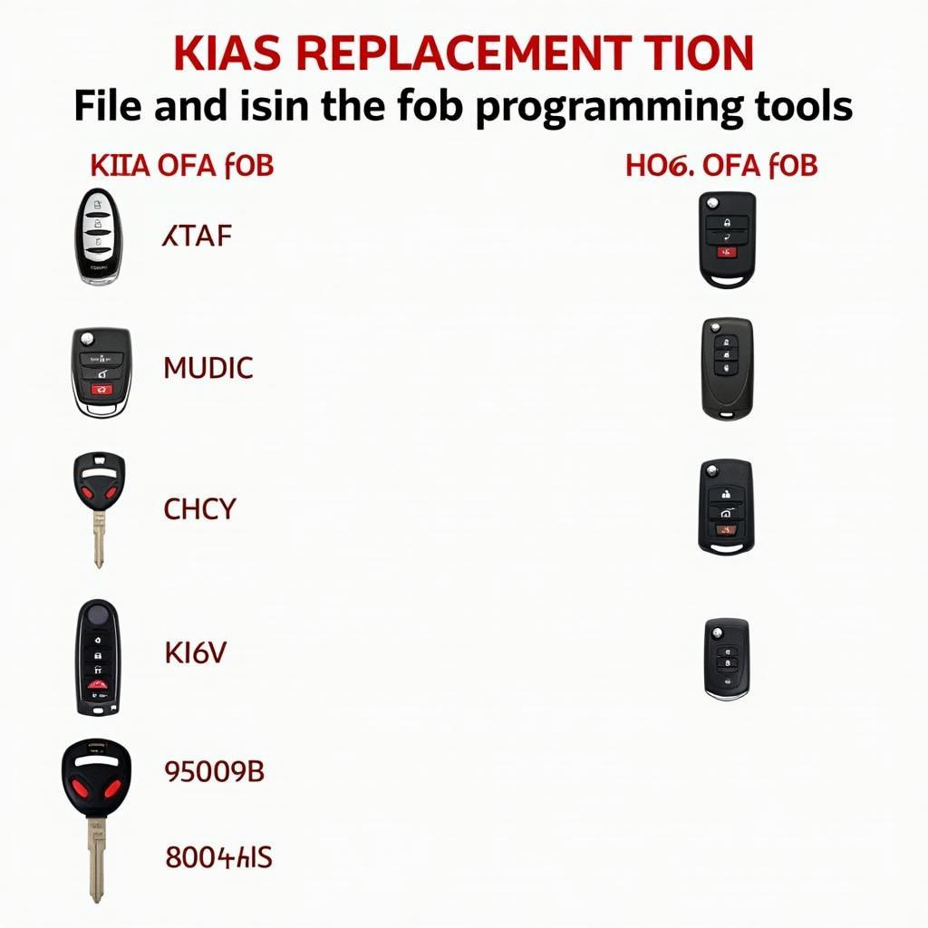 Kia Rio Key Fob Replacement Options