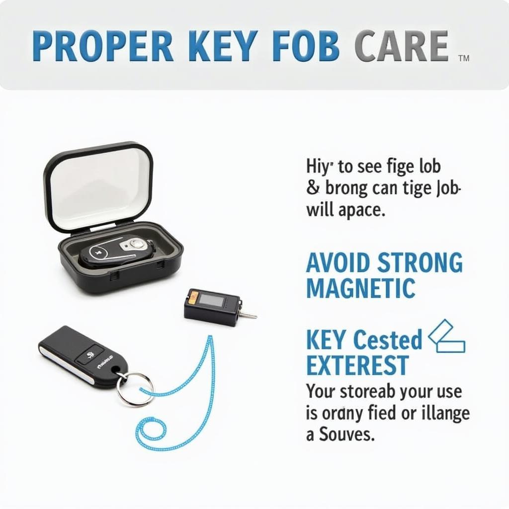 Kia Rondo 2007 Key Fob Care and Maintenance