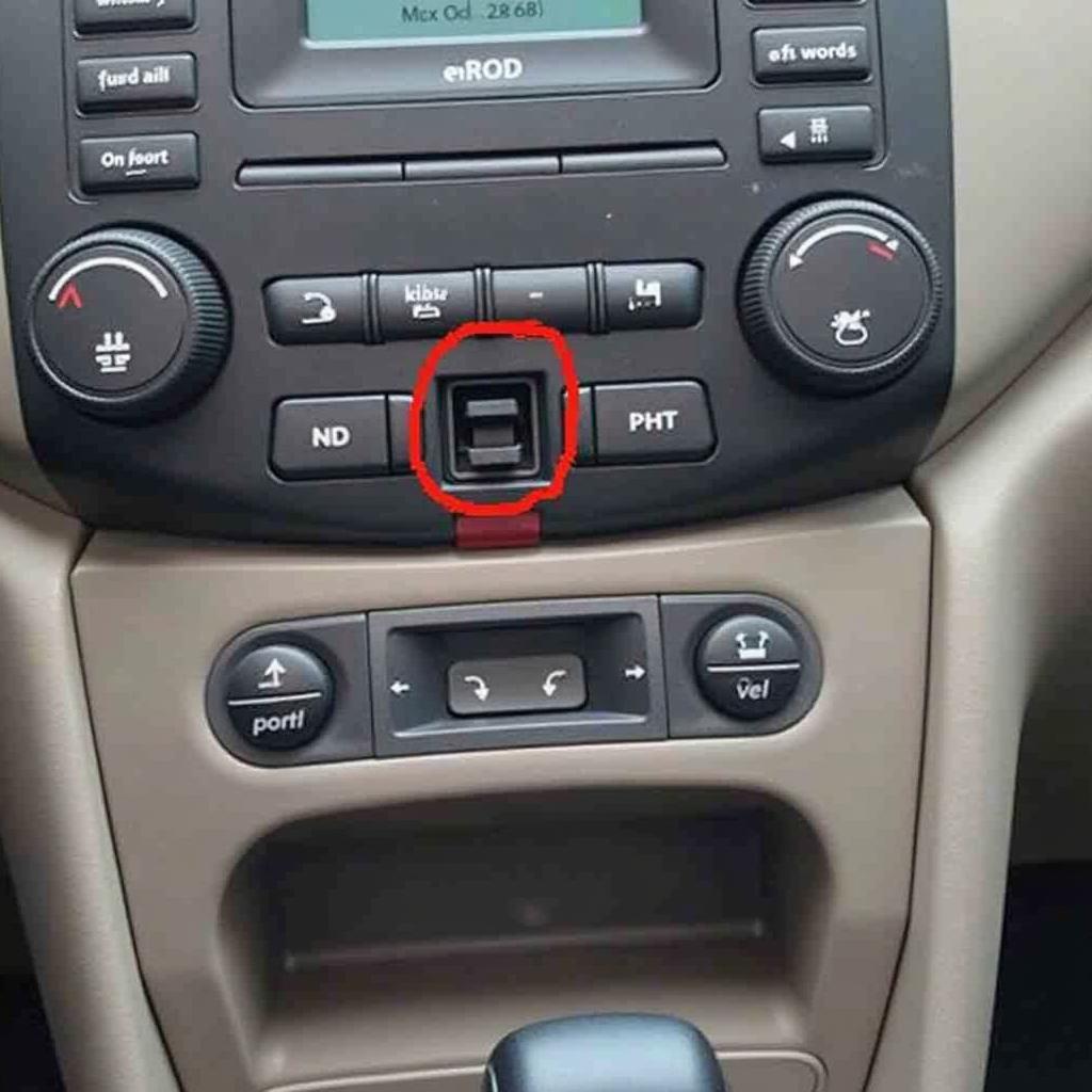 Kia Sedona OBD2 Port Location