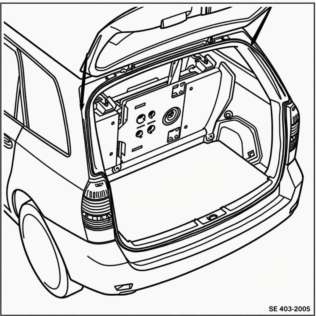 Kia Sedona Trunk Latch Mechanism