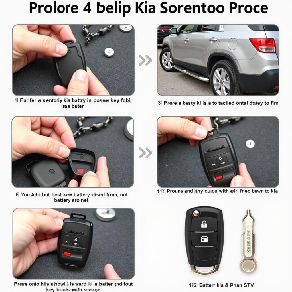 Kia Sorento Key Fob Battery Replacement Guide