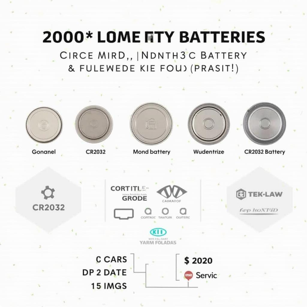 Different Kia Sorento Key Fob Battery Types