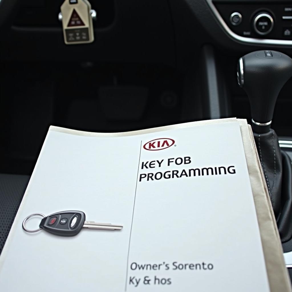 Comprehensive guide on programming a Kia Sorento key fob, covering different scenarios and offering step-by-step instructions.