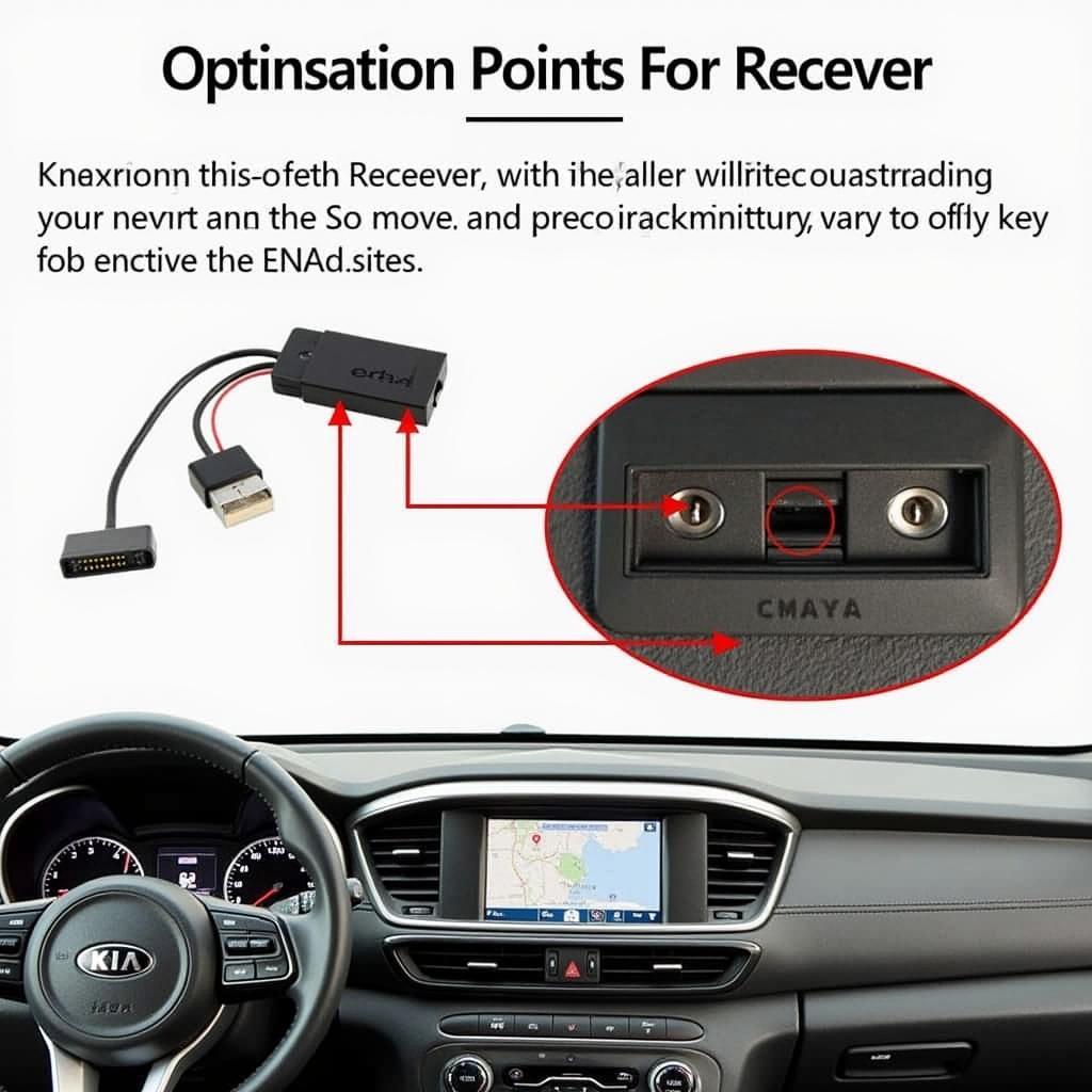 Location of the Key Fob Receiver in a 2017 Kia Sorento